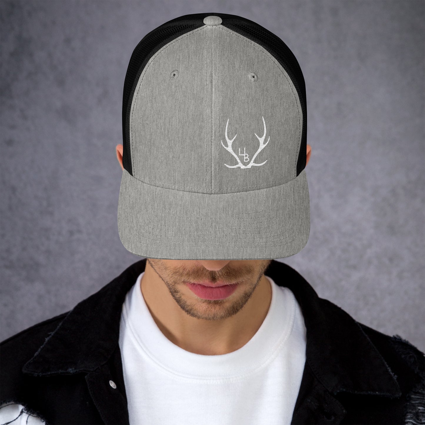 White Axis Logo Trucker Hat