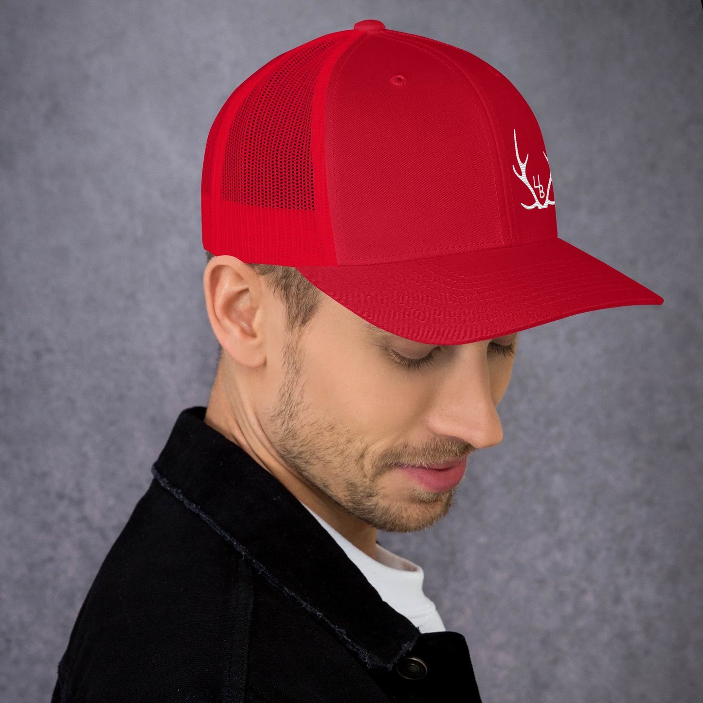 White Axis Logo Trucker Hat