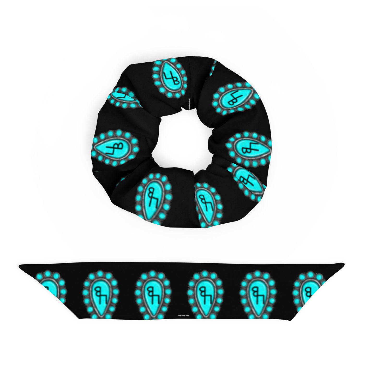 Squash Blossom Scrunchie