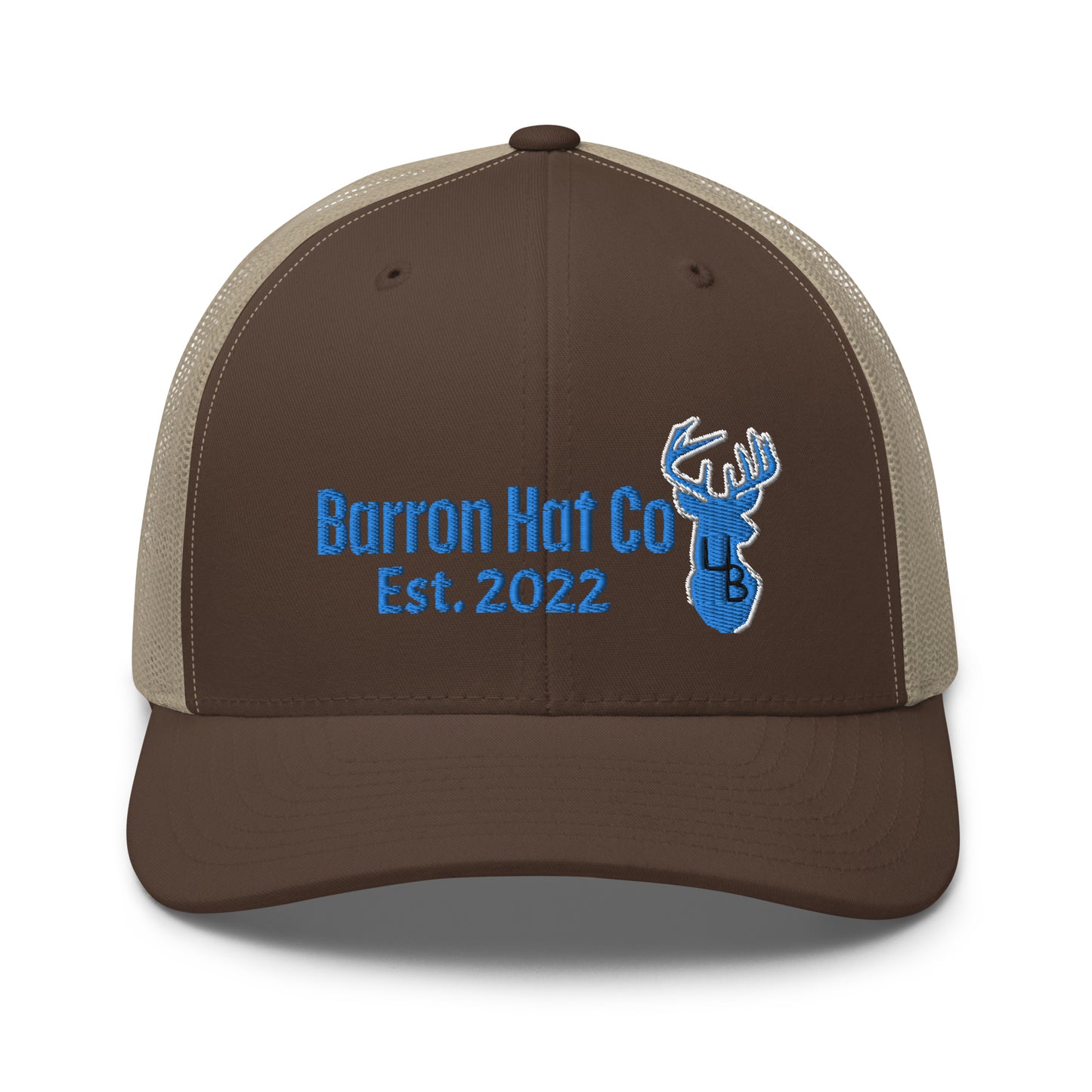 4B Turquoise Deer Trucker Hat
