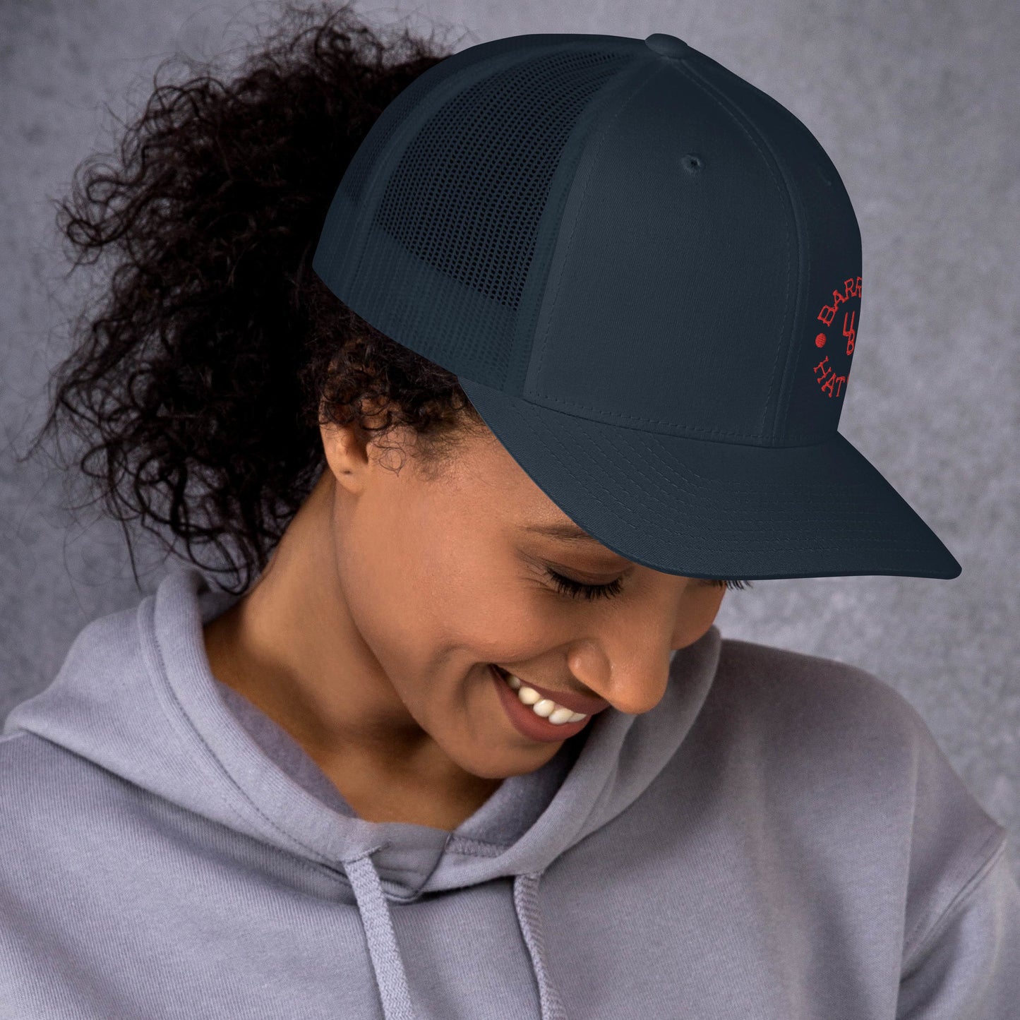 Red Circle 4B Trucker Hat