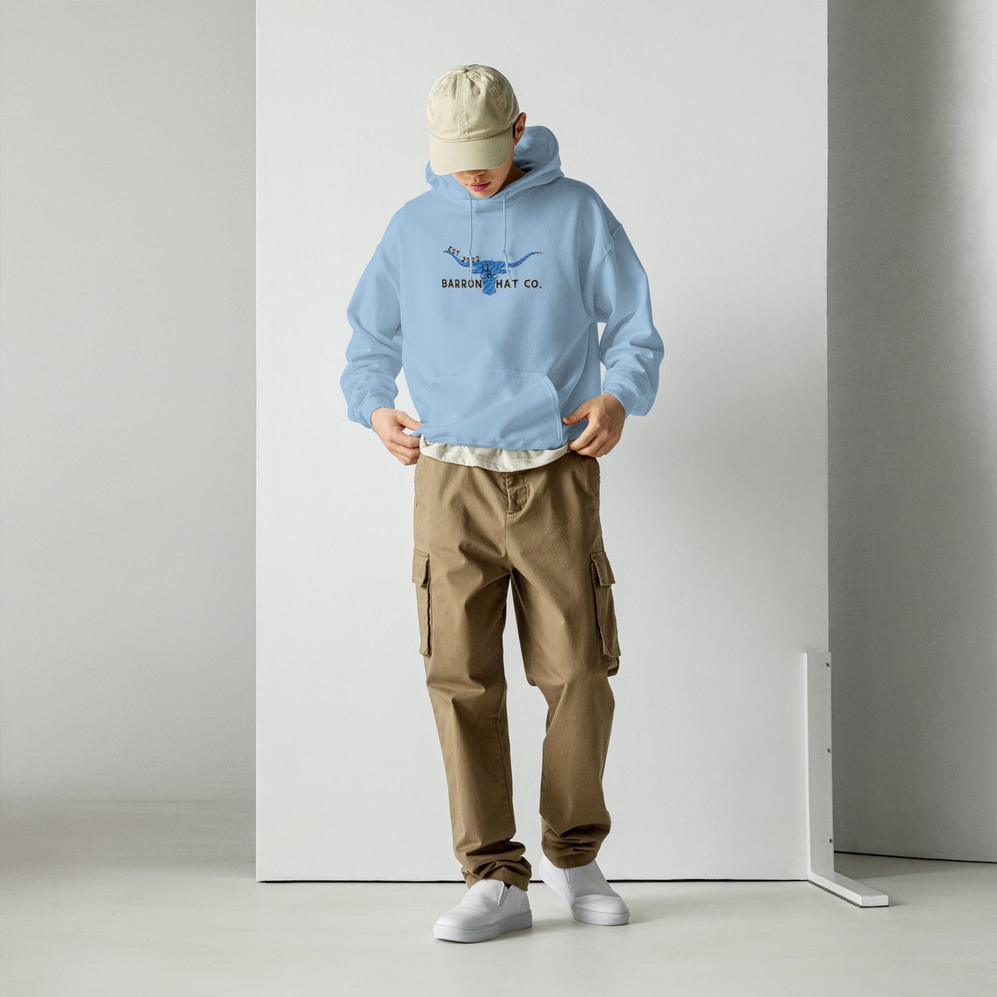 Turquoise Longhorn Hoodie