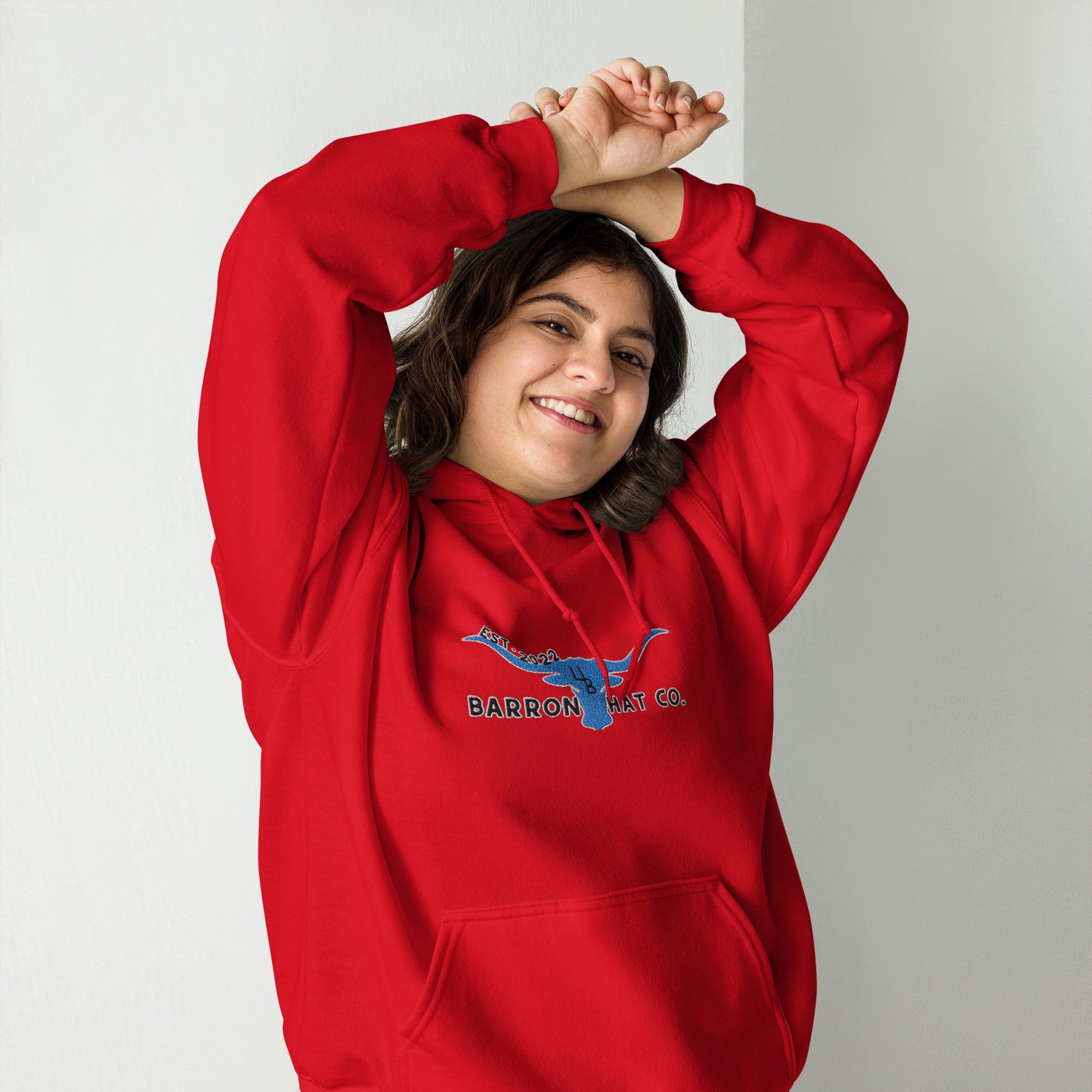 Turquoise Longhorn Hoodie
