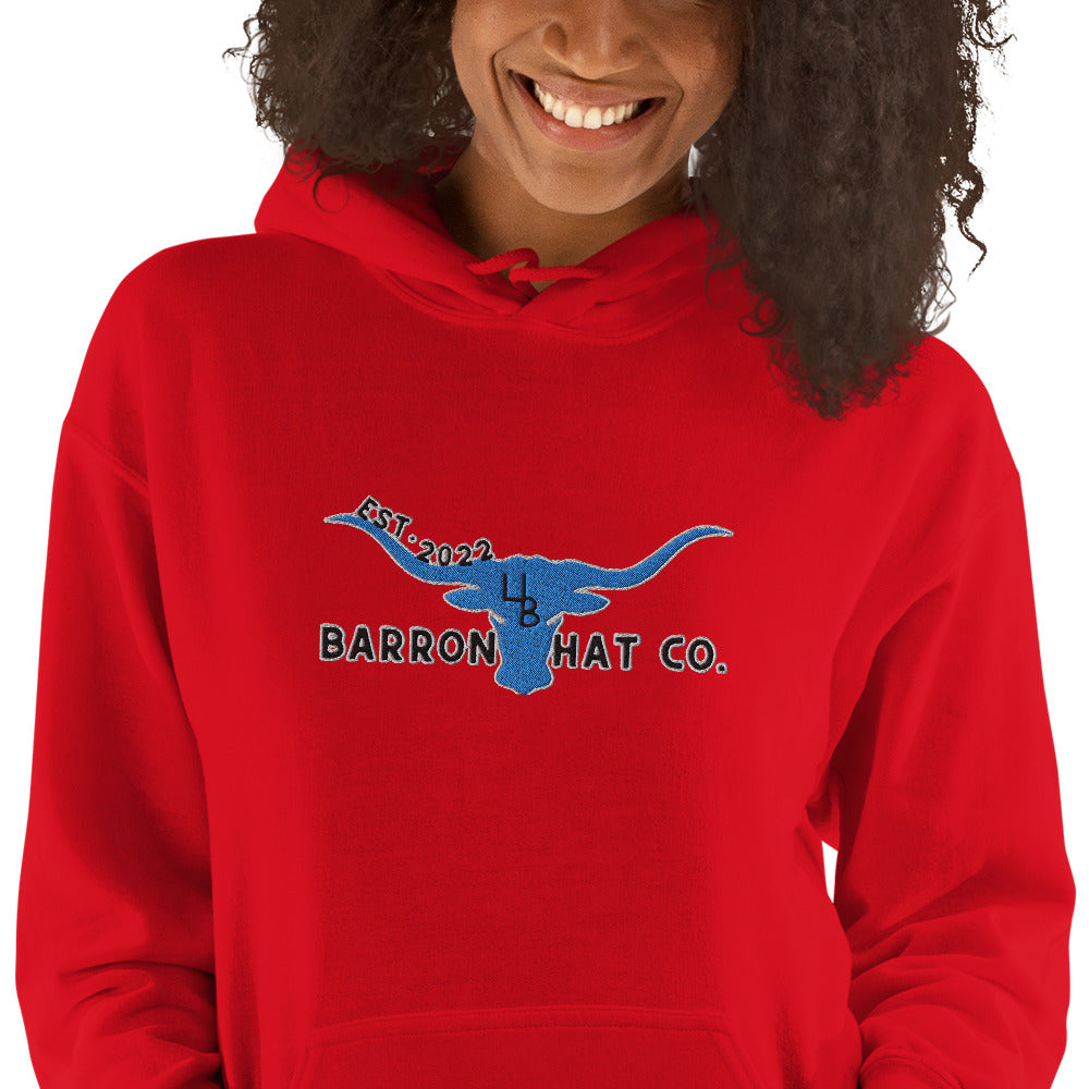 Turquoise Longhorn Hoodie