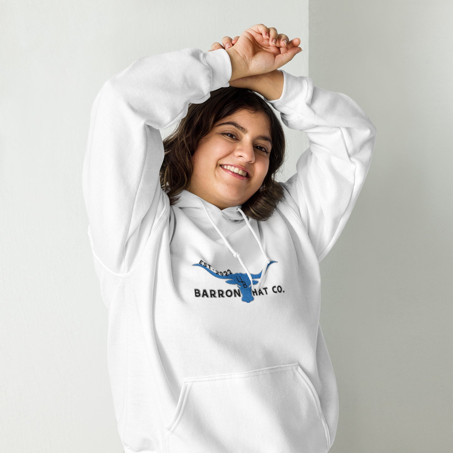 Turquoise Longhorn Hoodie
