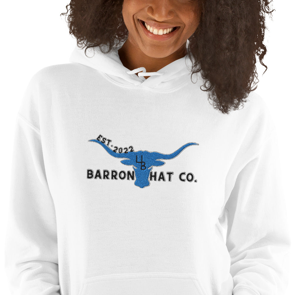 Turquoise Longhorn Hoodie