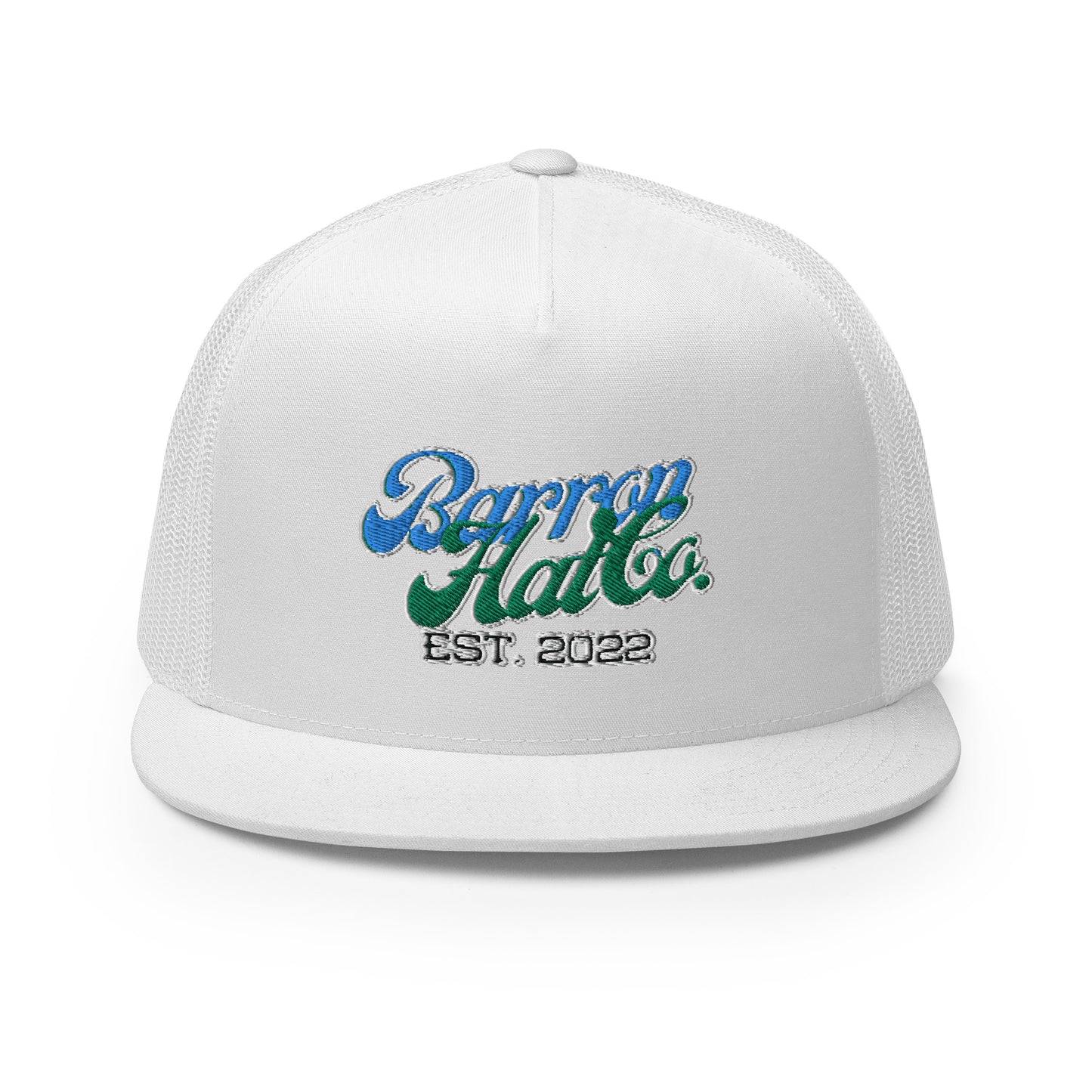 Beach Please Flat Bill Snap Back