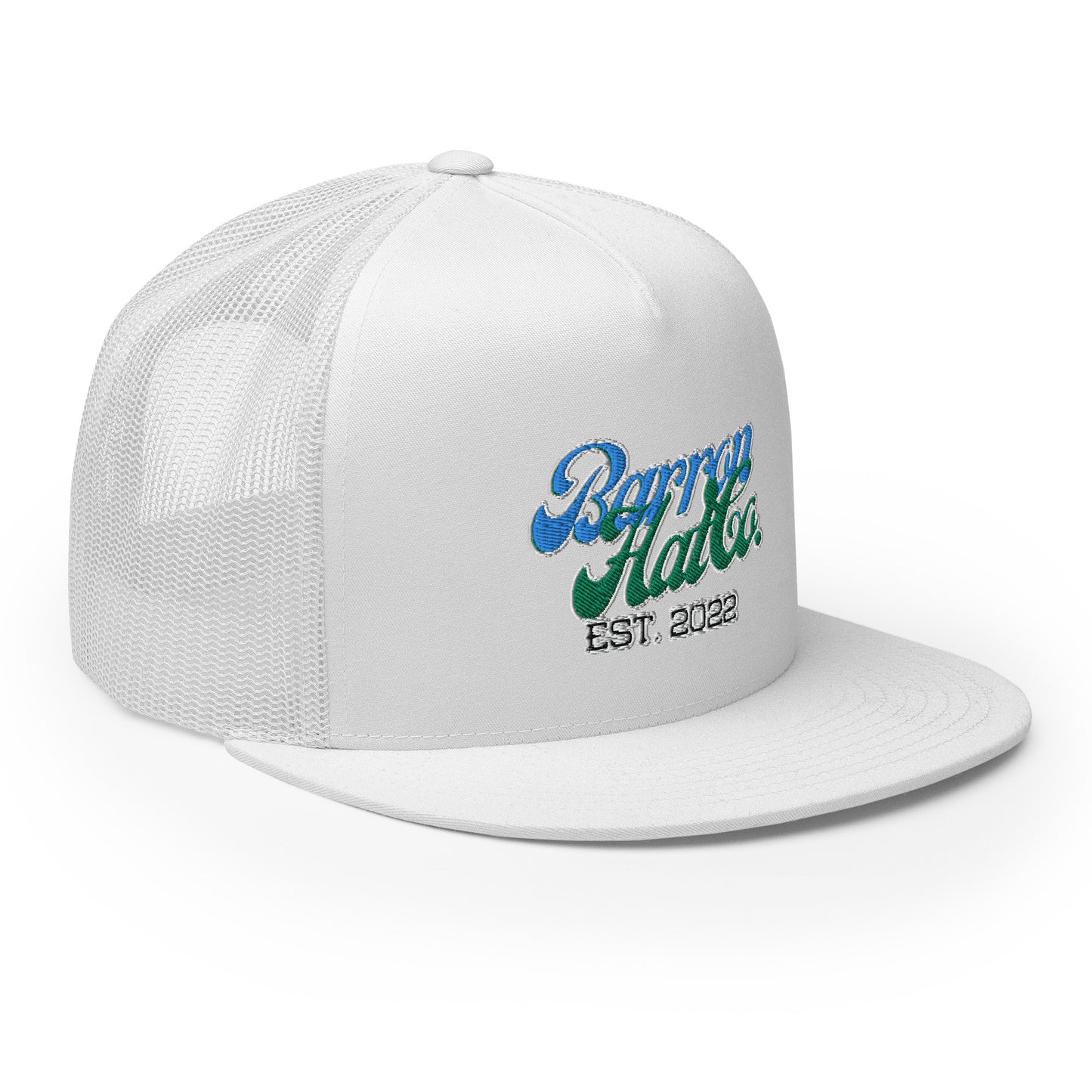 Beach Please Flat Bill Snap Back