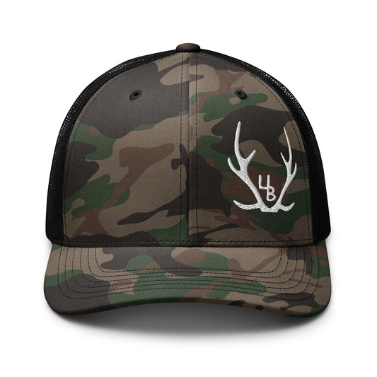 Antlers Camouflage trucker hat