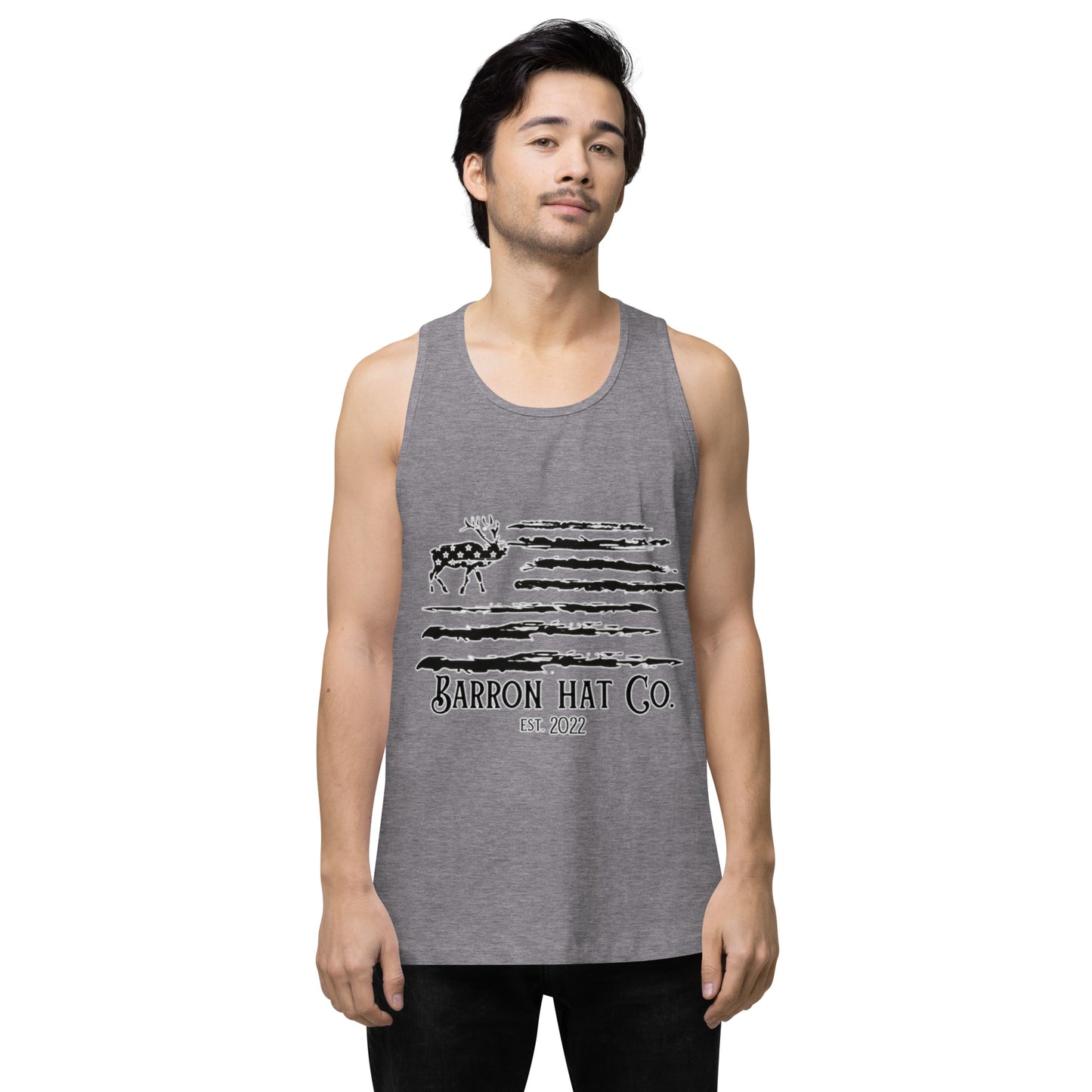 Elk Stars Men’s premium tank top