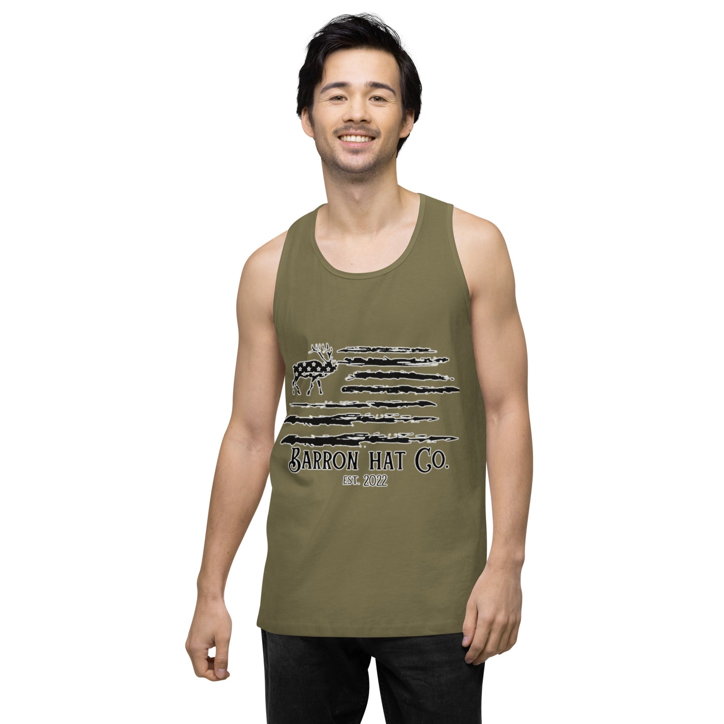 Elk Stars Men’s premium tank top