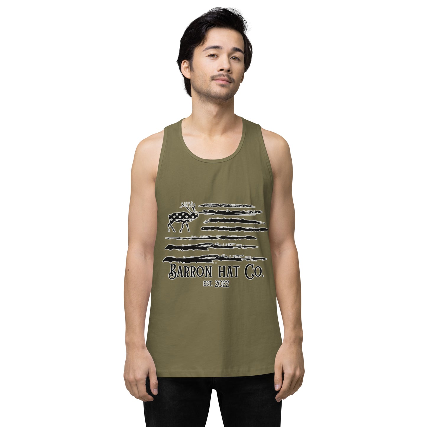 Elk Stars Men’s premium tank top