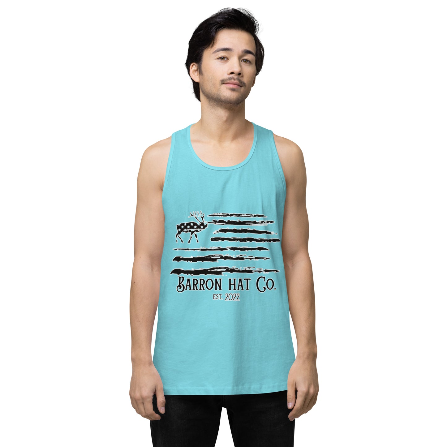 Elk Stars Men’s premium tank top