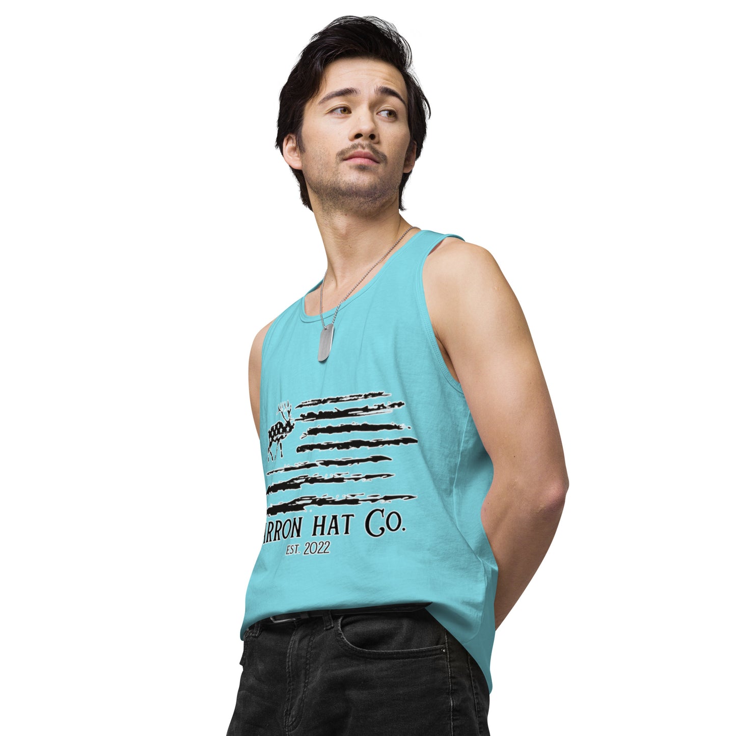 Elk Stars Men’s premium tank top