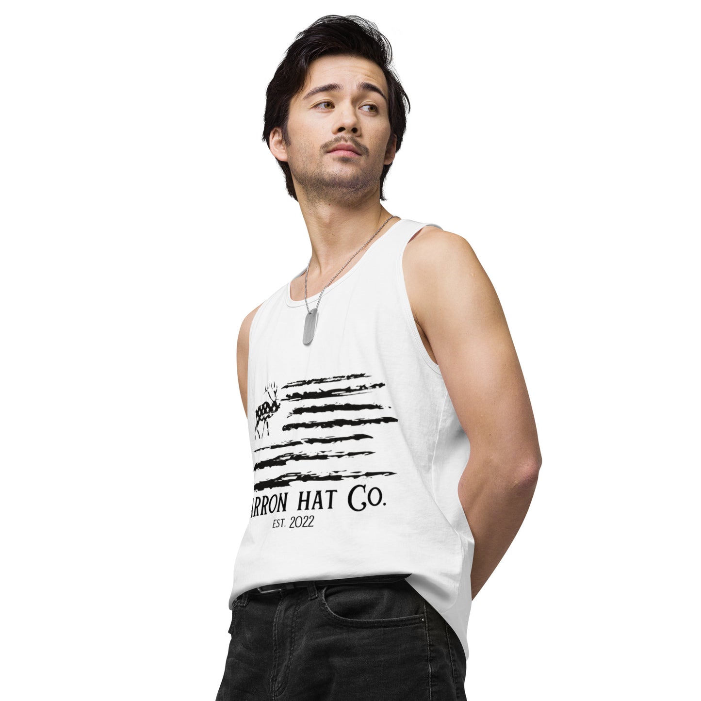 Elk Stars Men’s premium tank top