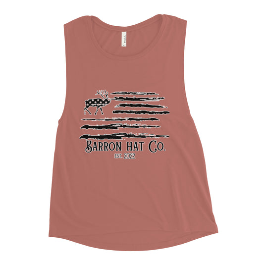 Elk Stars Ladies’ Muscle Tank