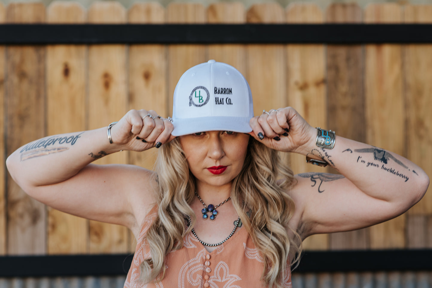 The Button Lariat Trucker Hat