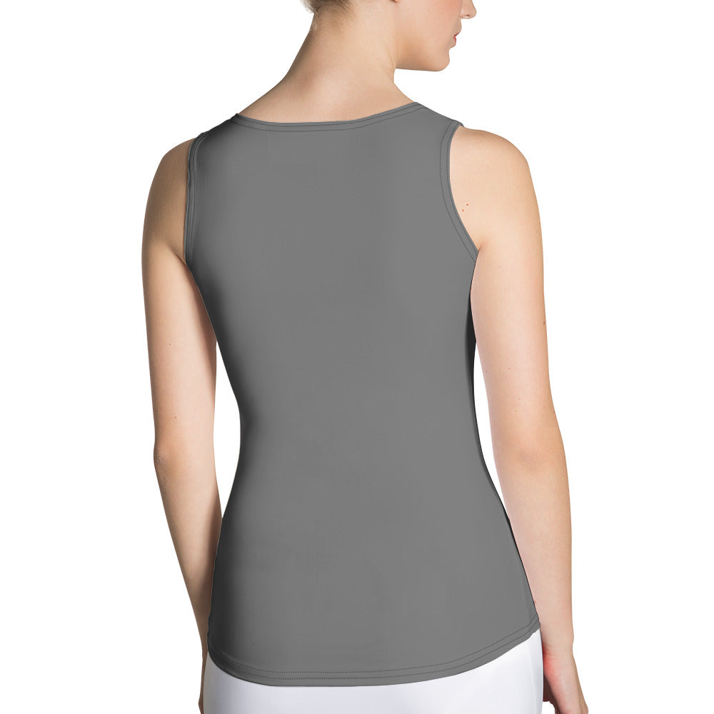 Round Squash Fitted Tank Top