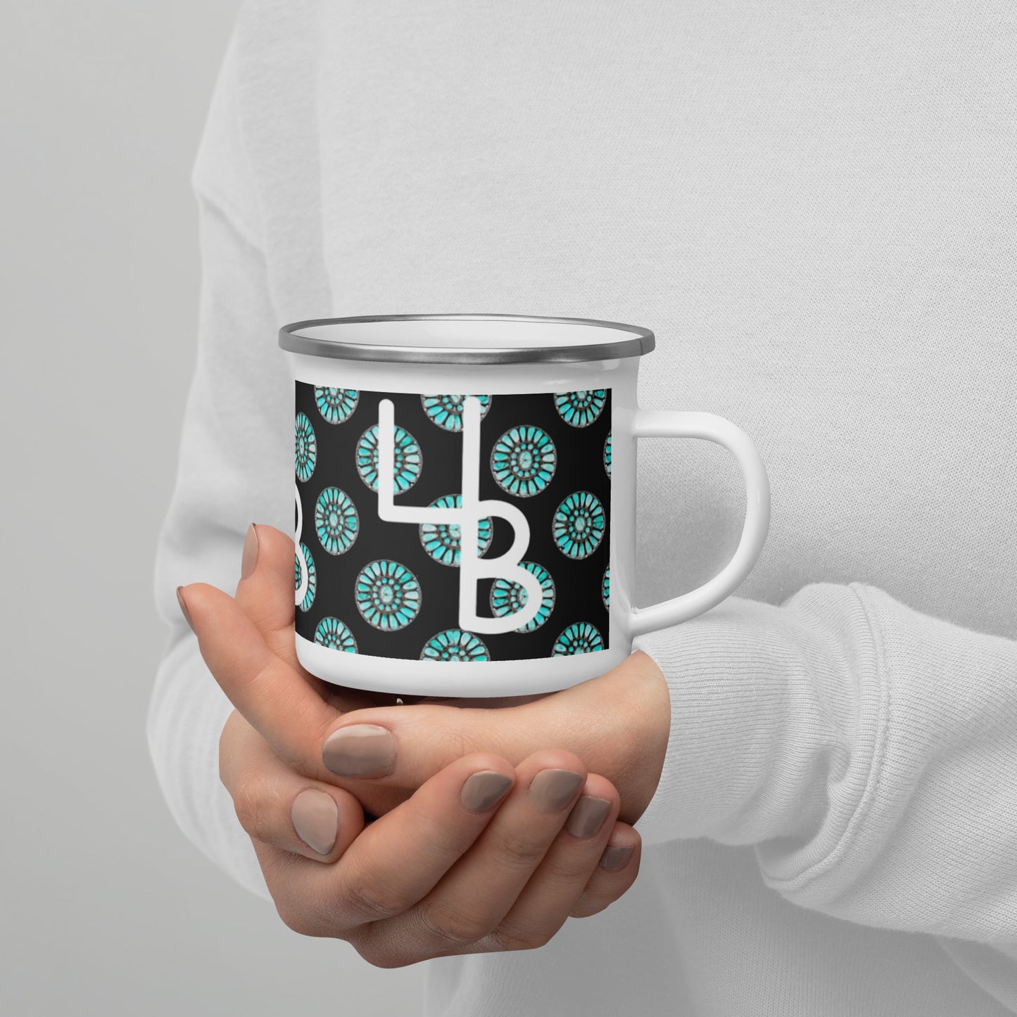 4B Squash Enamel Mug