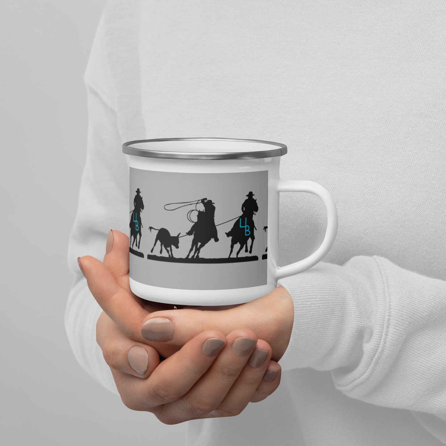 Team Roper Enamel Mug