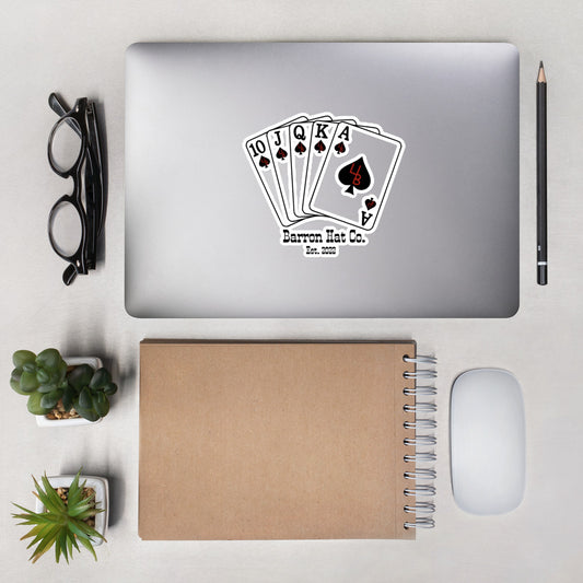 4B Ace in The Hole Bubble-free stickers Life can get a little boring sometimes, but these cute stickers are here to help! Decorate your laptop, water bottle, or notebook with some adorable designs, and make everything a little more special. This product i