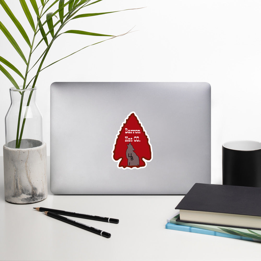 Lobo Arrowhead Bubble-free Stickers