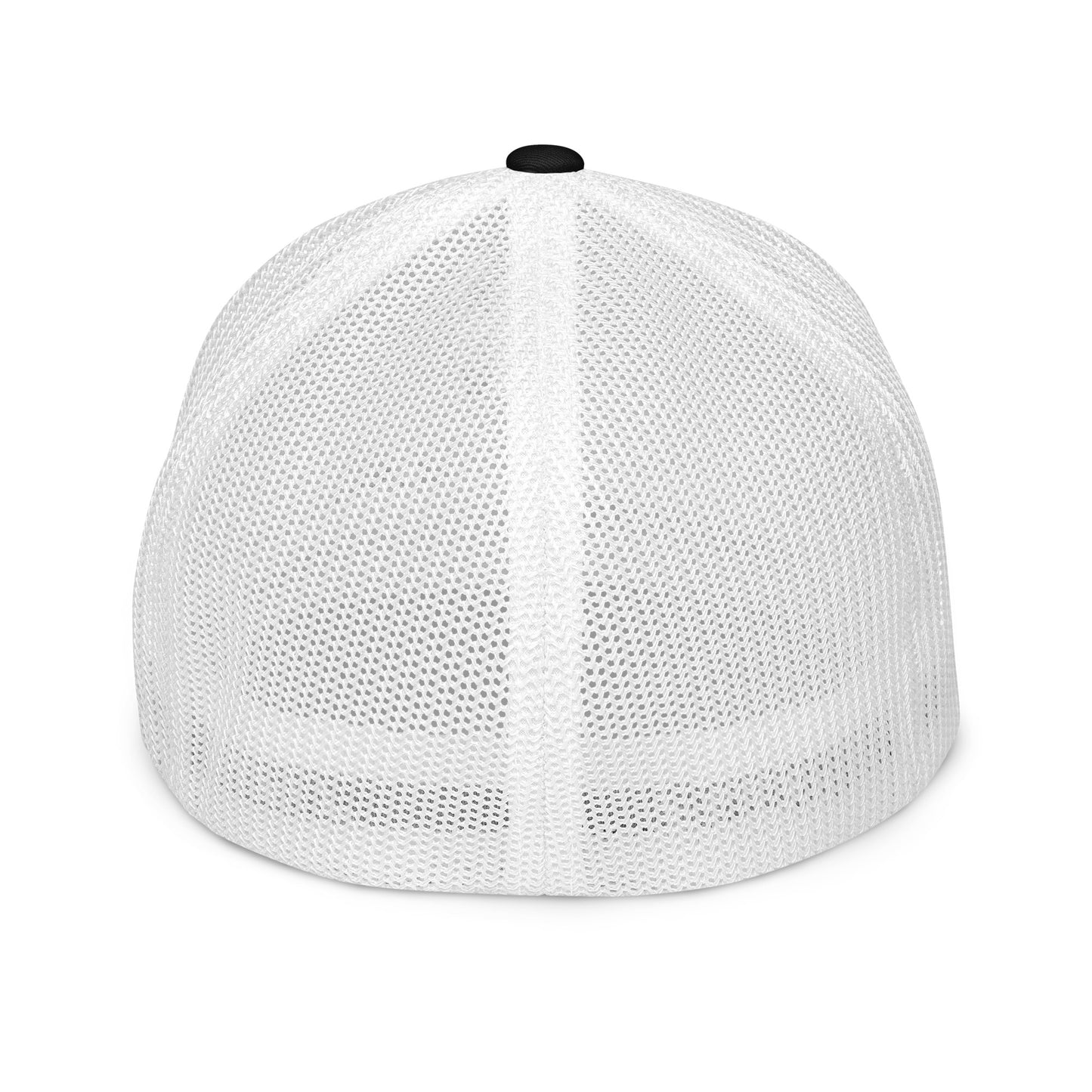 4B Logo Flexfit Mesh Trucker Hat