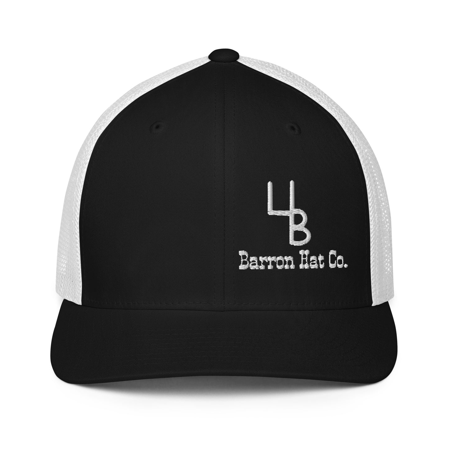 4B Logo Flexfit Mesh Trucker Hat