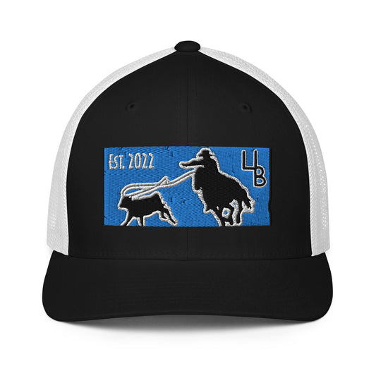 Calf Roper Flexfit Mesh Trucker Hat