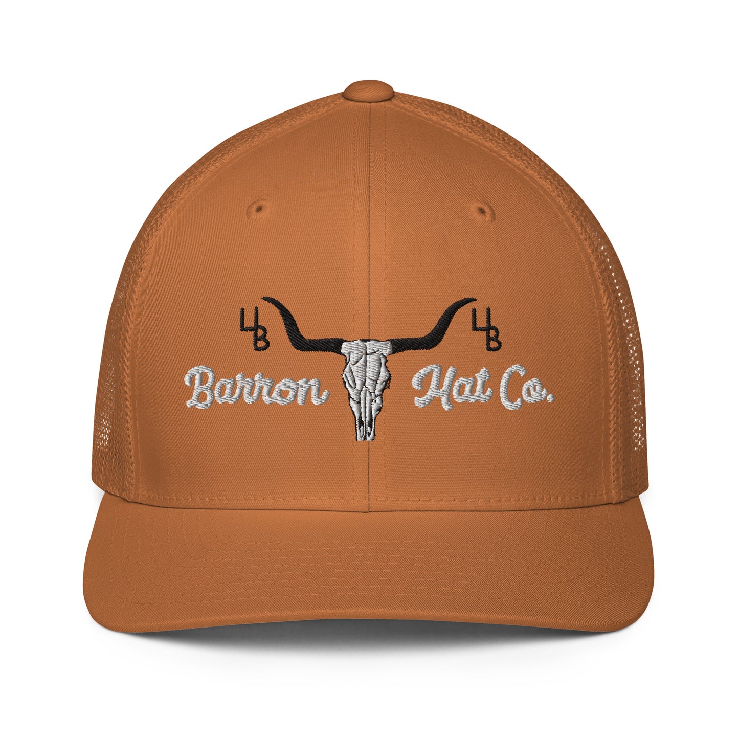 4B Longhorn Flexfit Mesh Trucker Hat