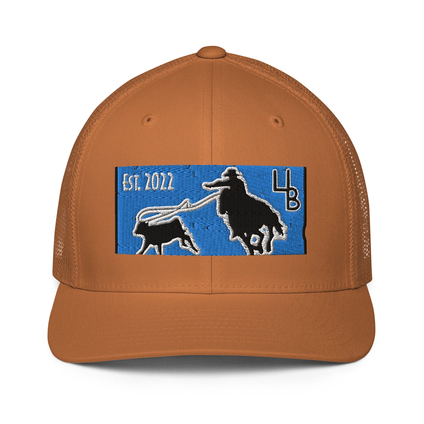 Calf Roper Flexfit Mesh Trucker Hat