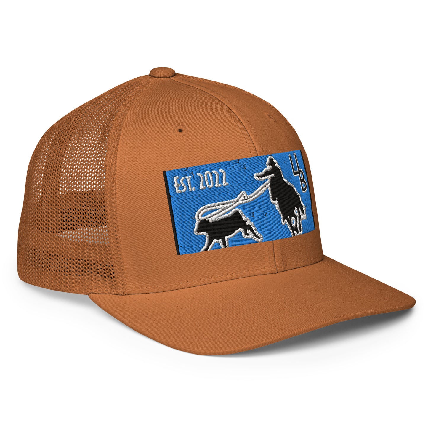 Calf Roper Flexfit Mesh Trucker Hat