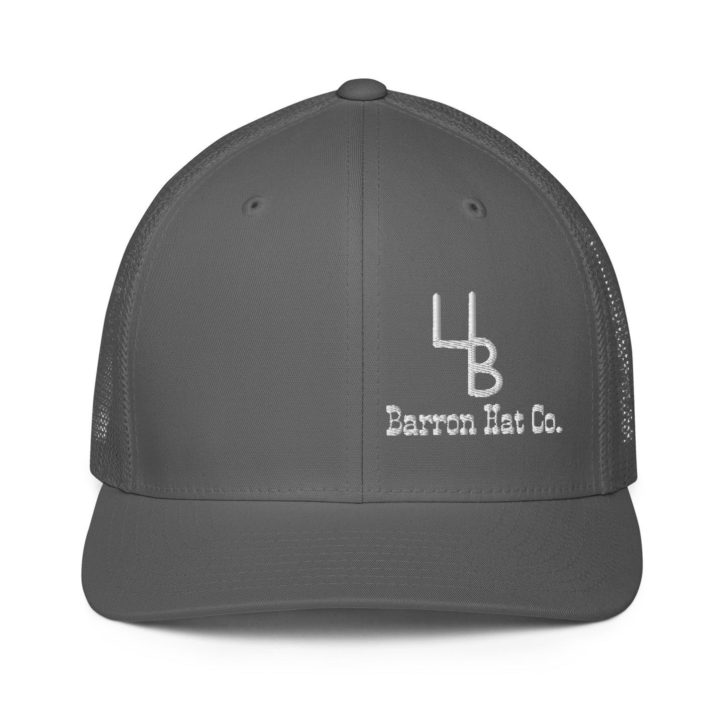 4B Logo Flexfit Mesh Trucker Hat