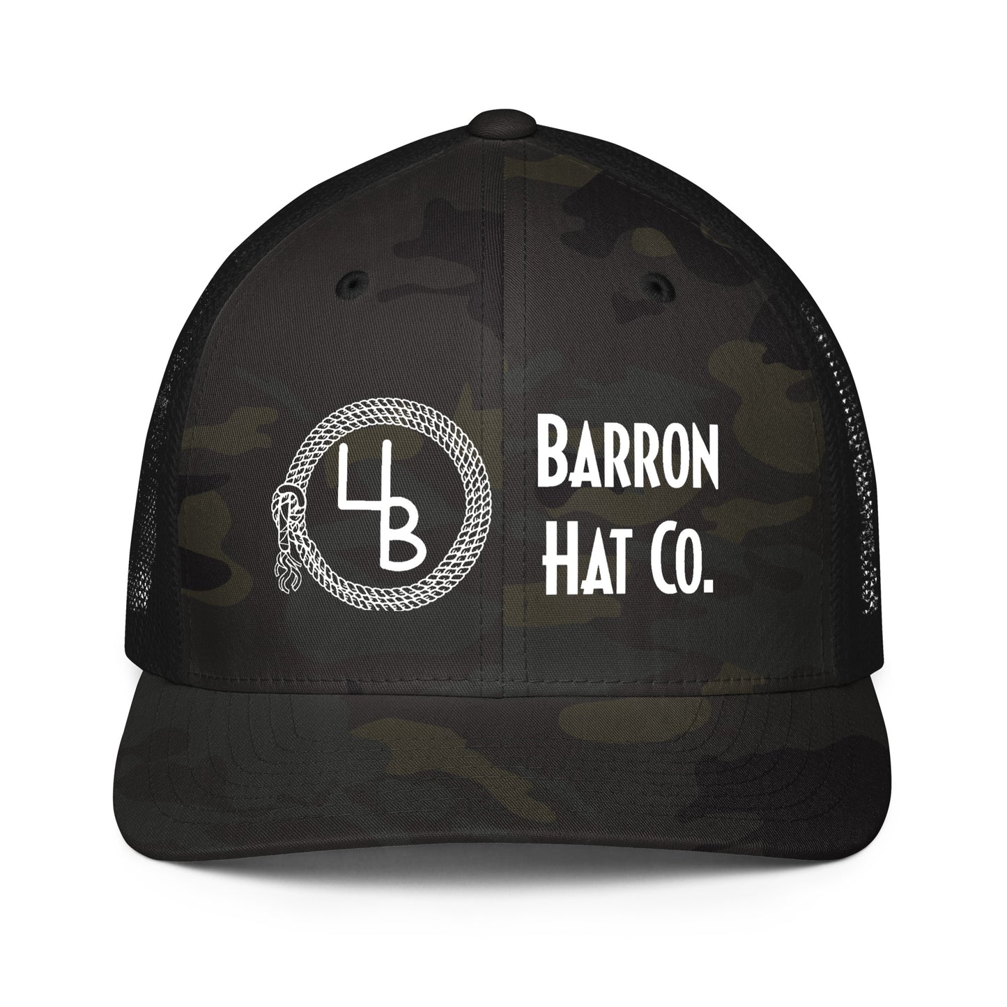 4B Lariat Flexfit Mesh Trucker Hat