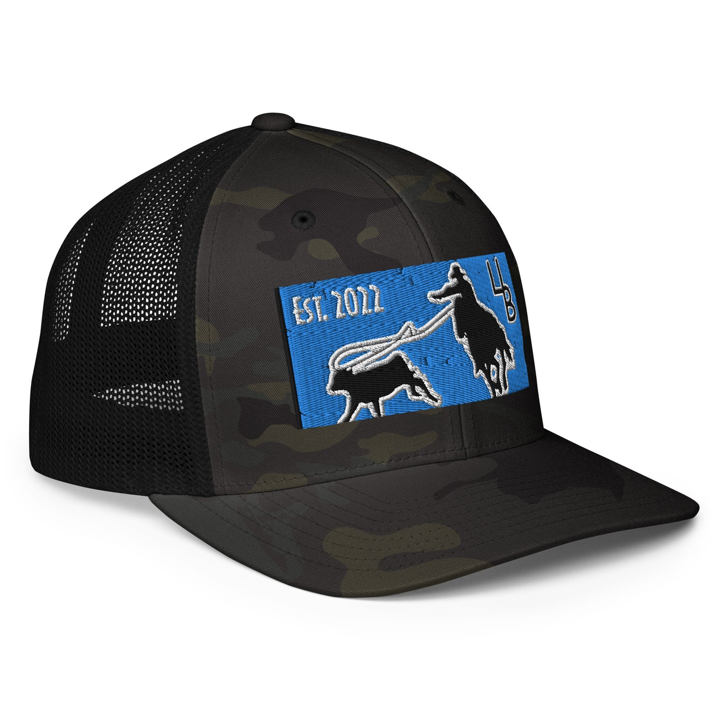 Calf Roper Flexfit Mesh Trucker Hat