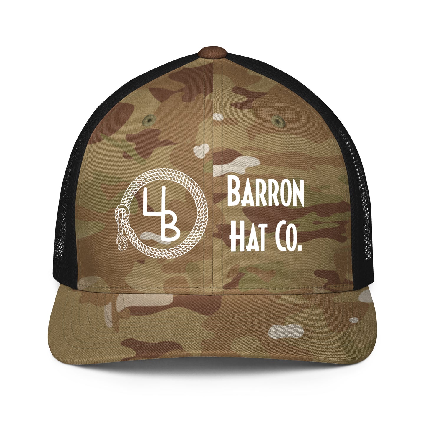 4B Lariat Flexfit Mesh Trucker Hat