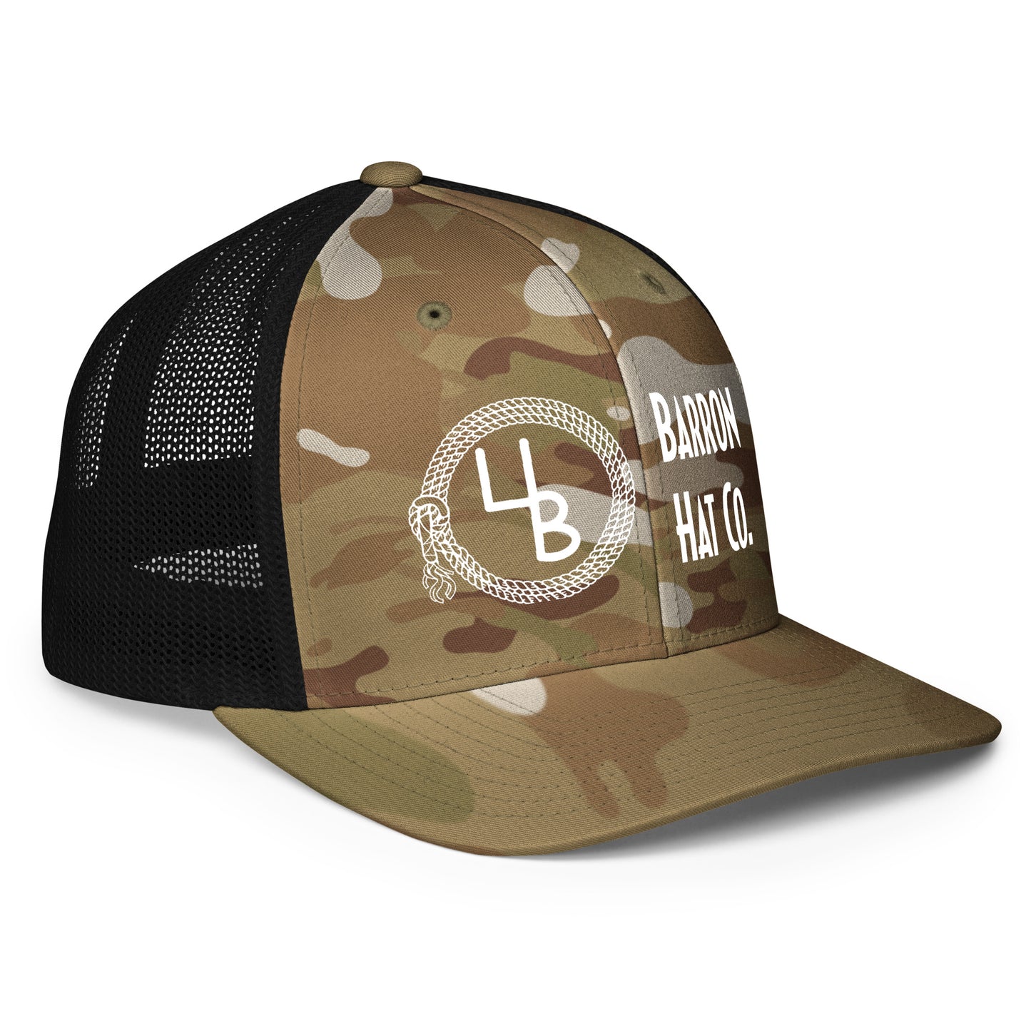 4B Lariat Flexfit Mesh Trucker Hat