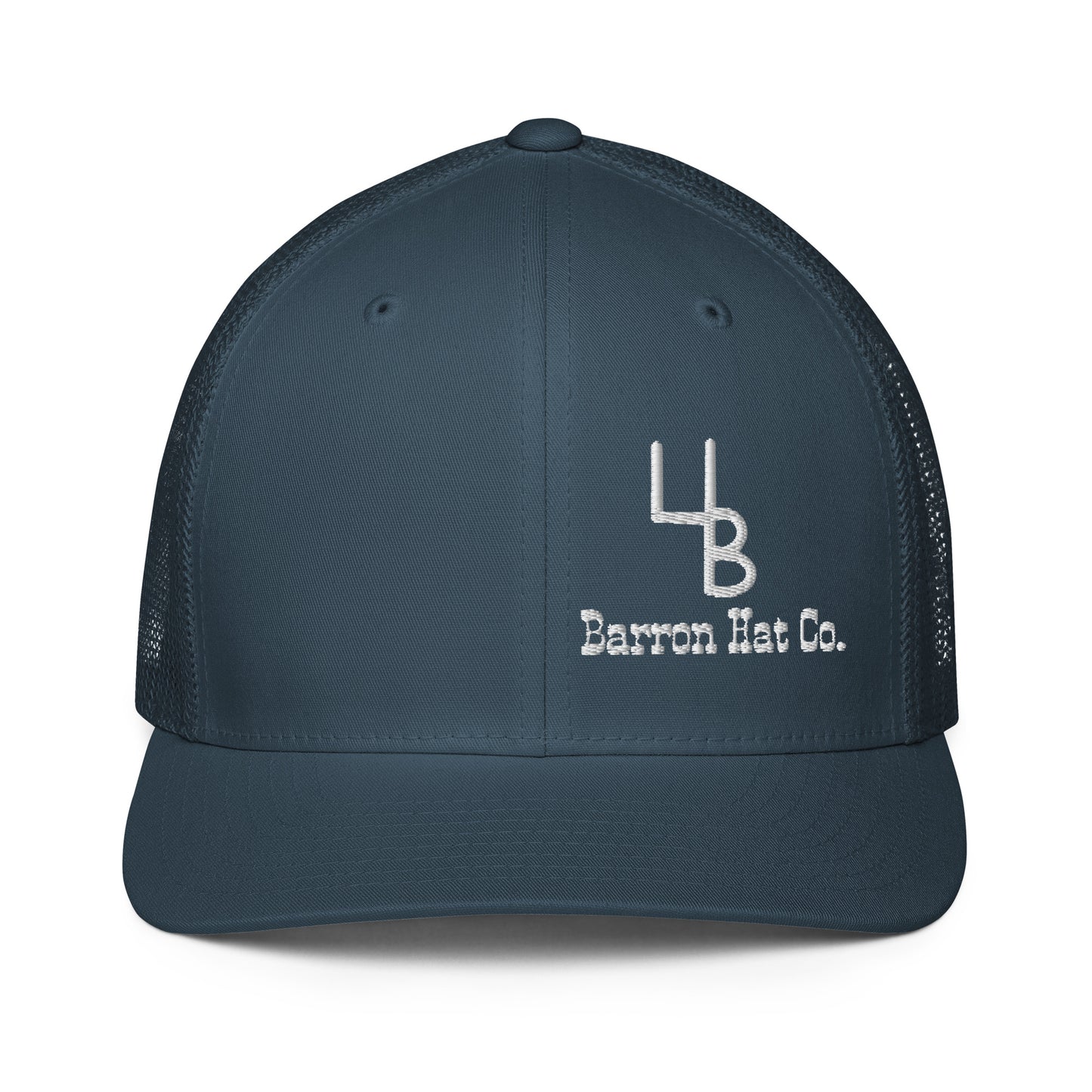 4B Logo Flexfit Mesh Trucker Hat