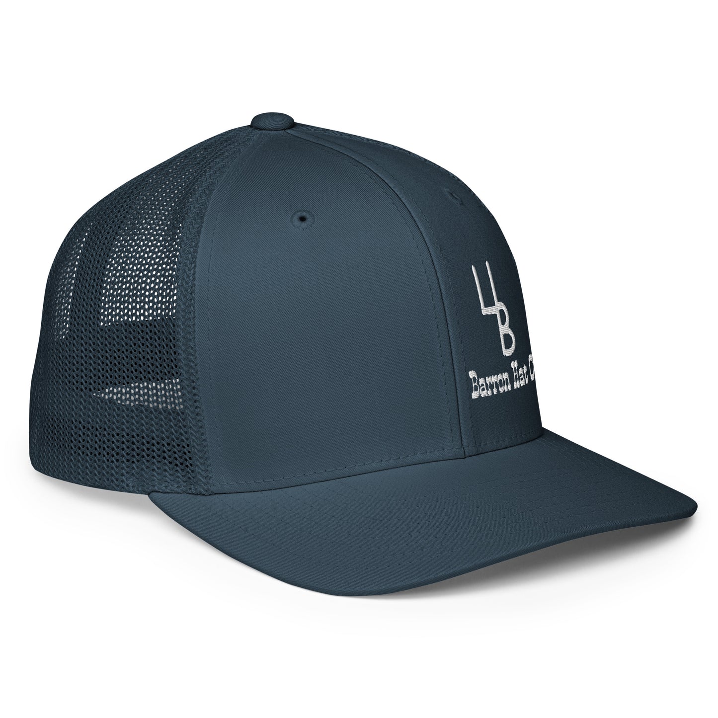 4B Logo Flexfit Mesh Trucker Hat