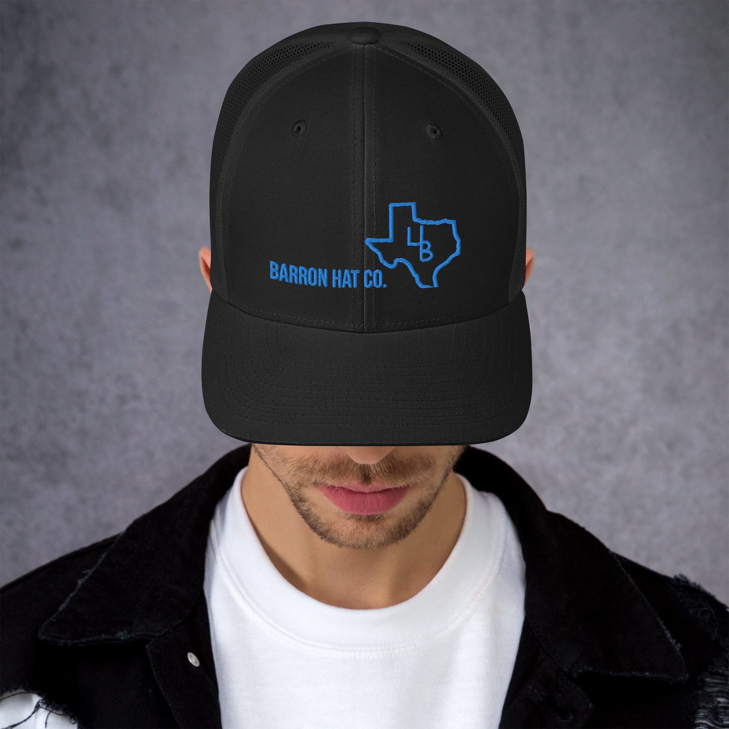 4B Turquoise Texas Trucker Hat