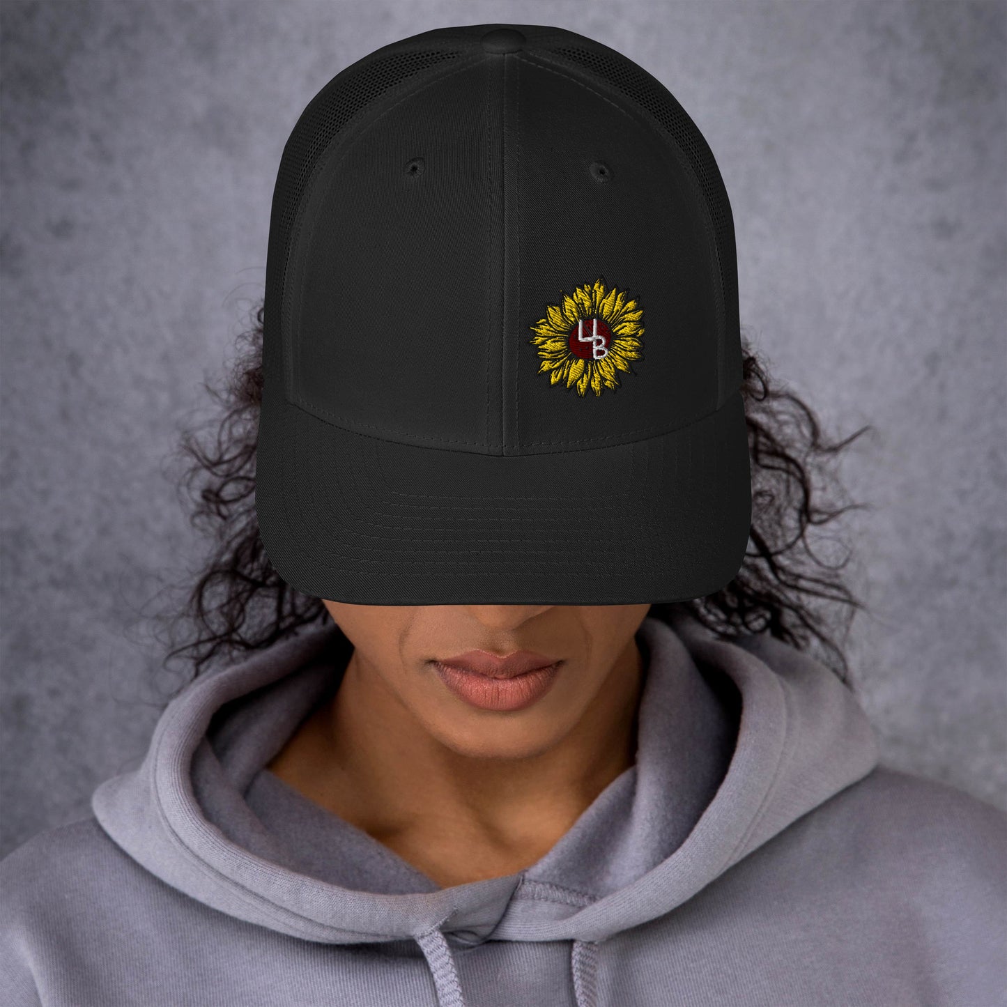 4B Sunflower Trucker Hat