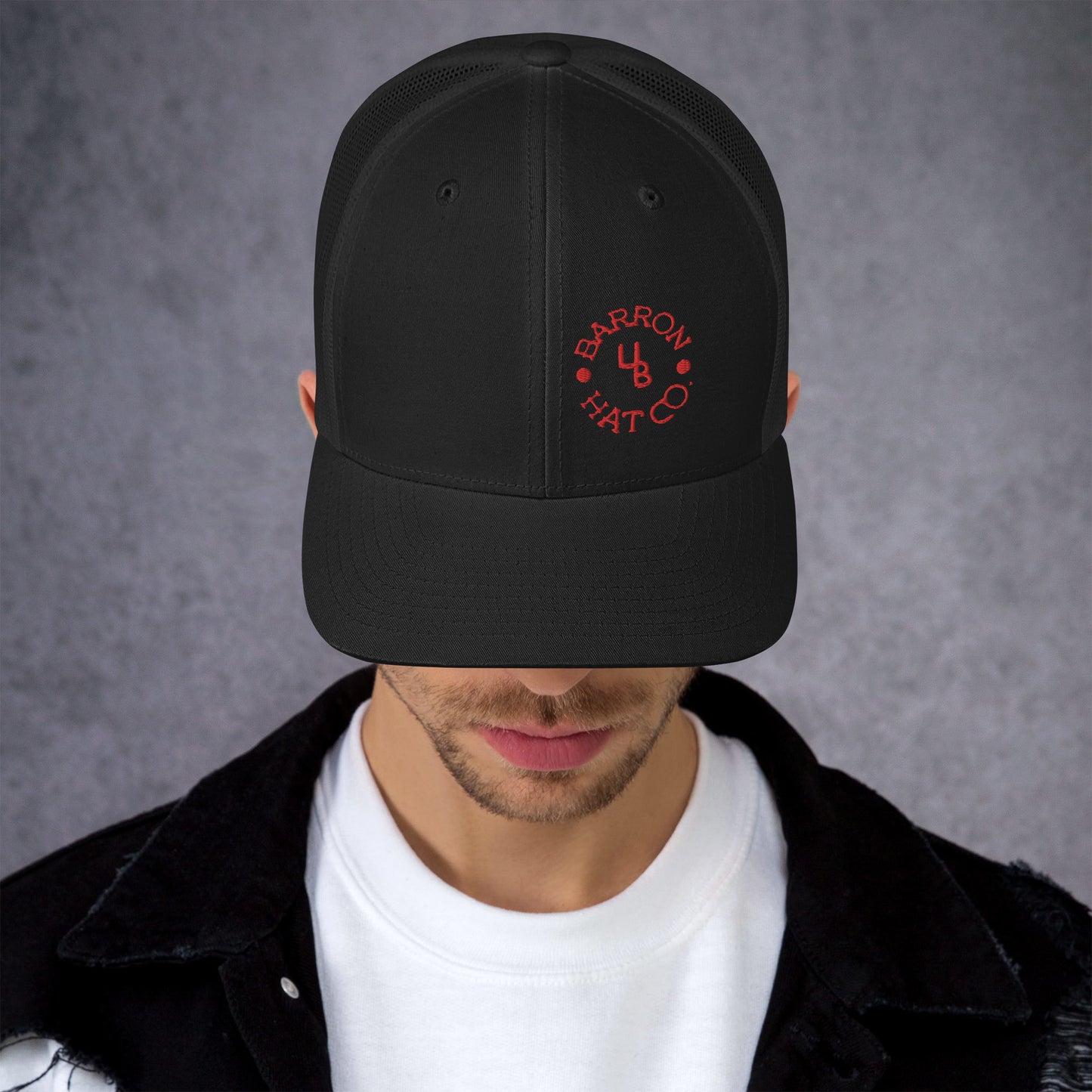 Red Circle 4B Trucker Hat