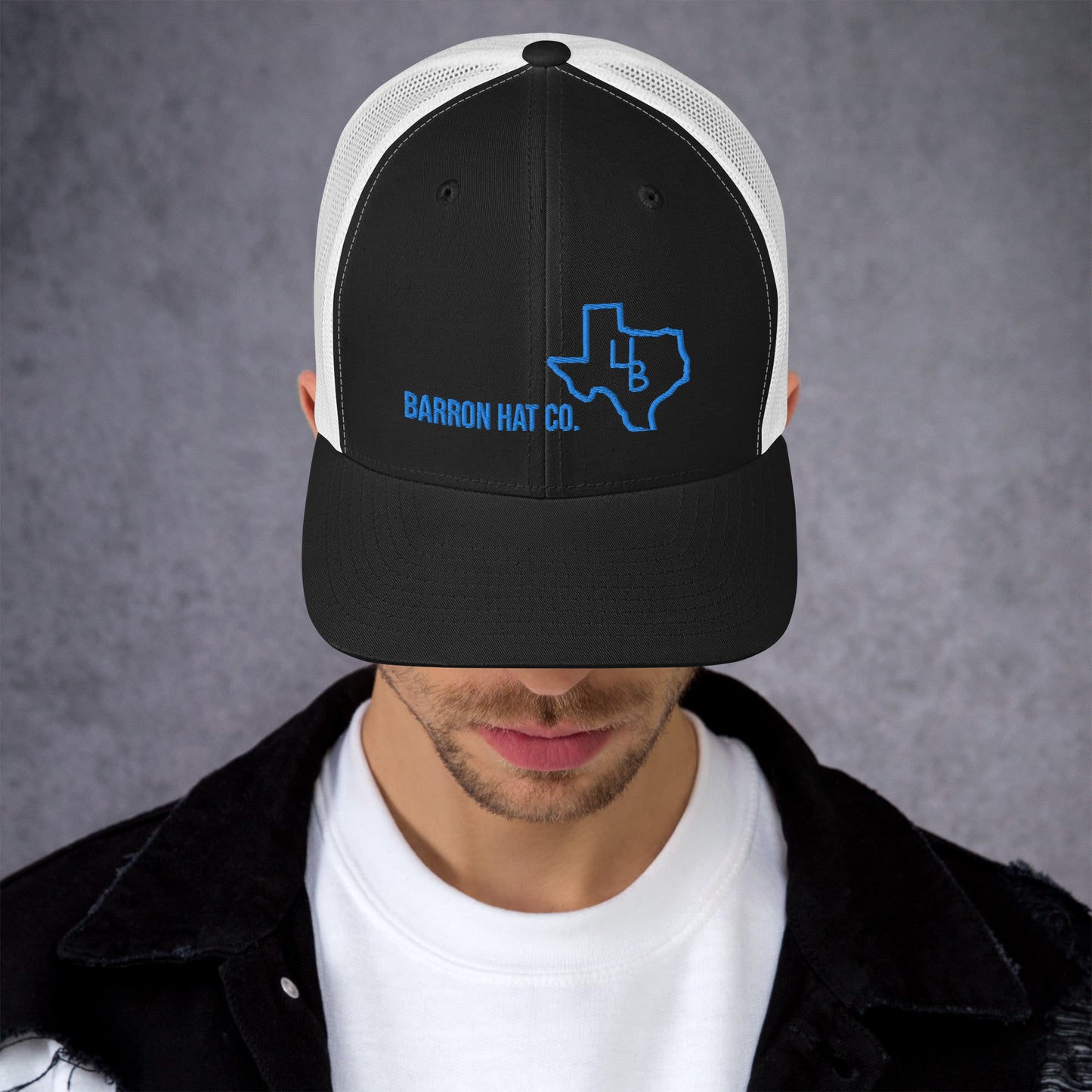 4B Turquoise Texas Trucker Hat