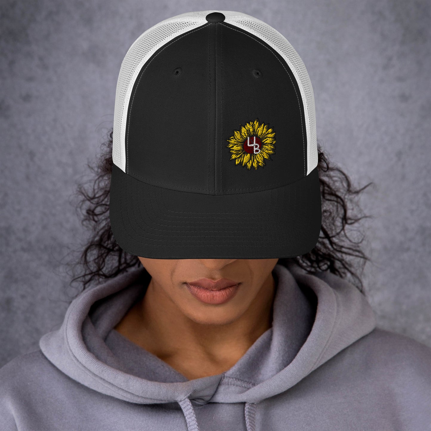 4B Sunflower Trucker Hat