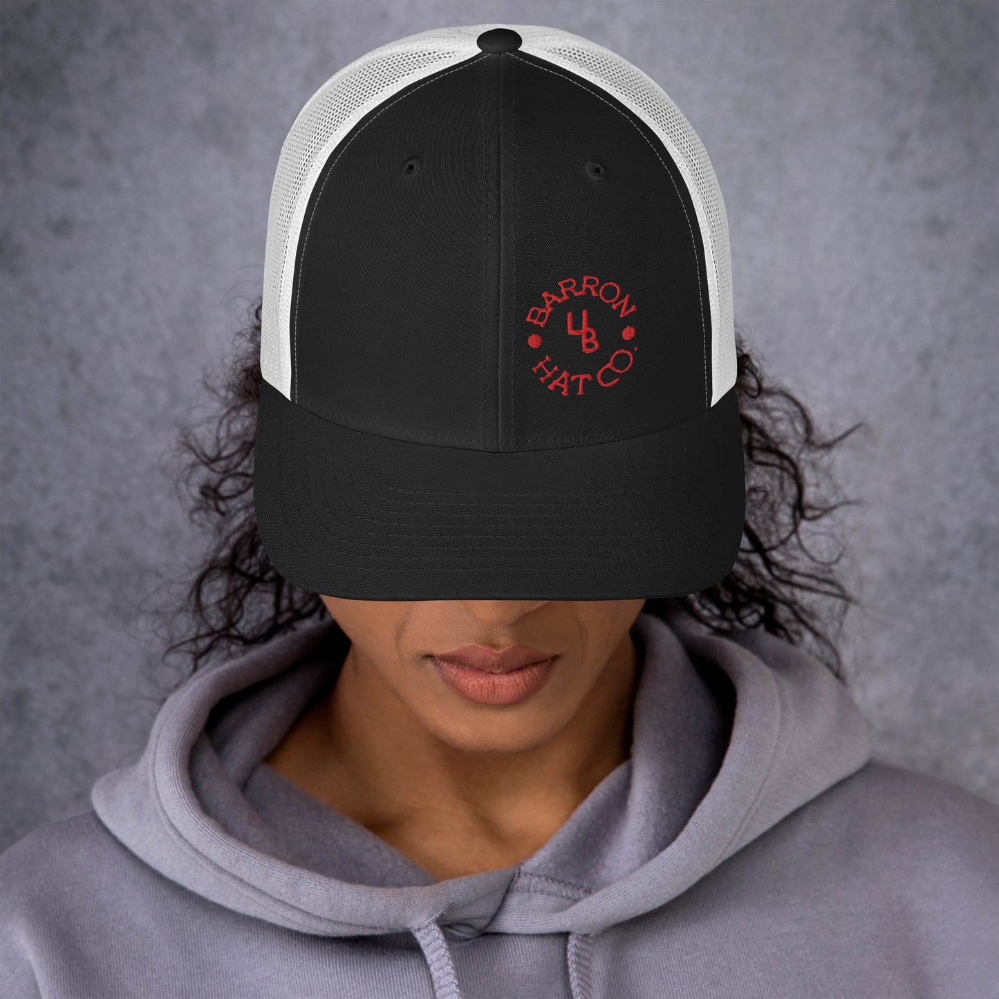 Red Circle 4B Trucker Hat