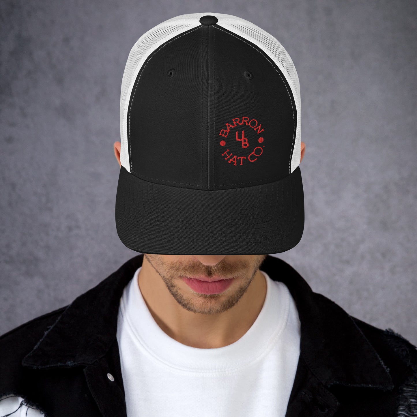 Red Circle 4B Trucker Hat