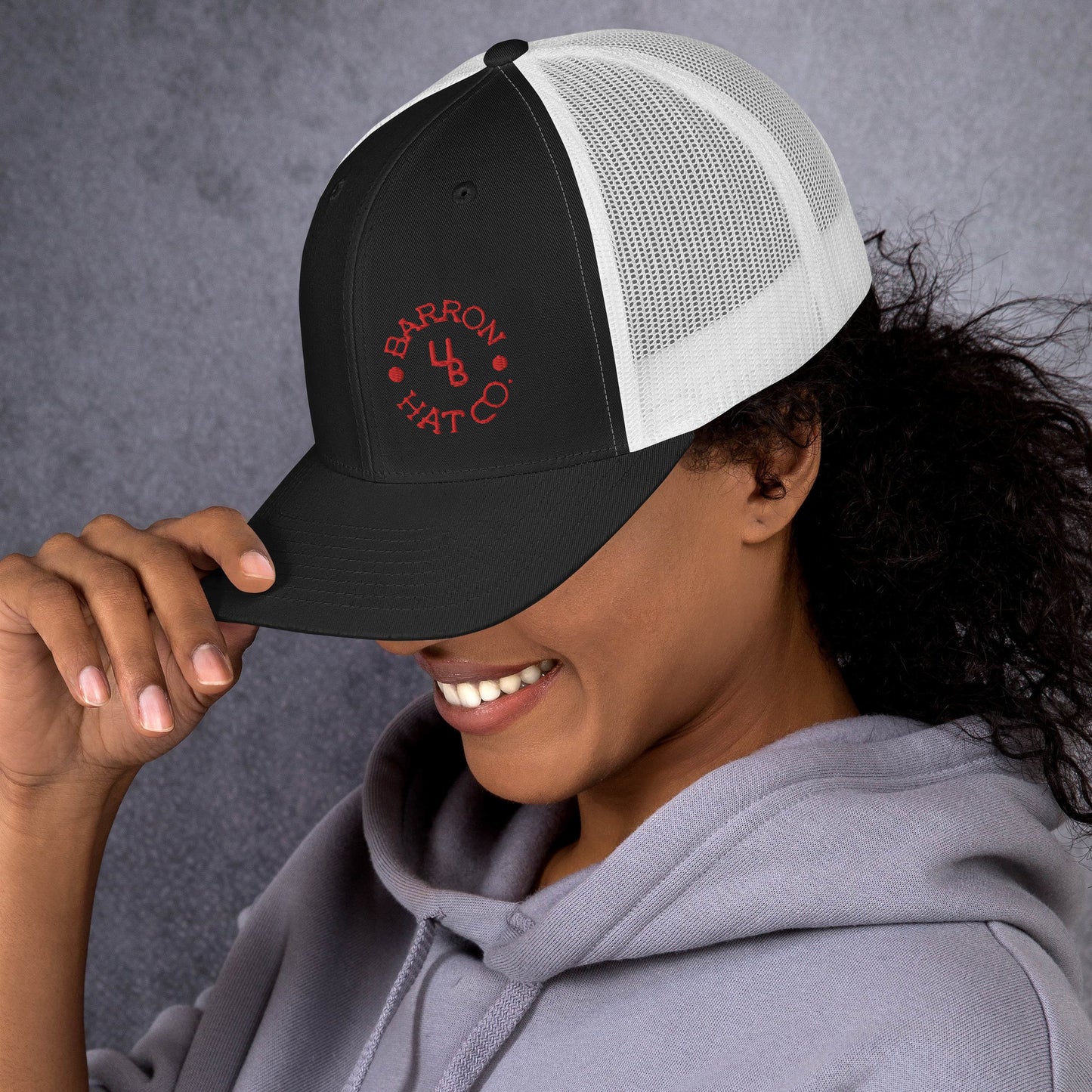 Red Circle 4B Trucker Hat