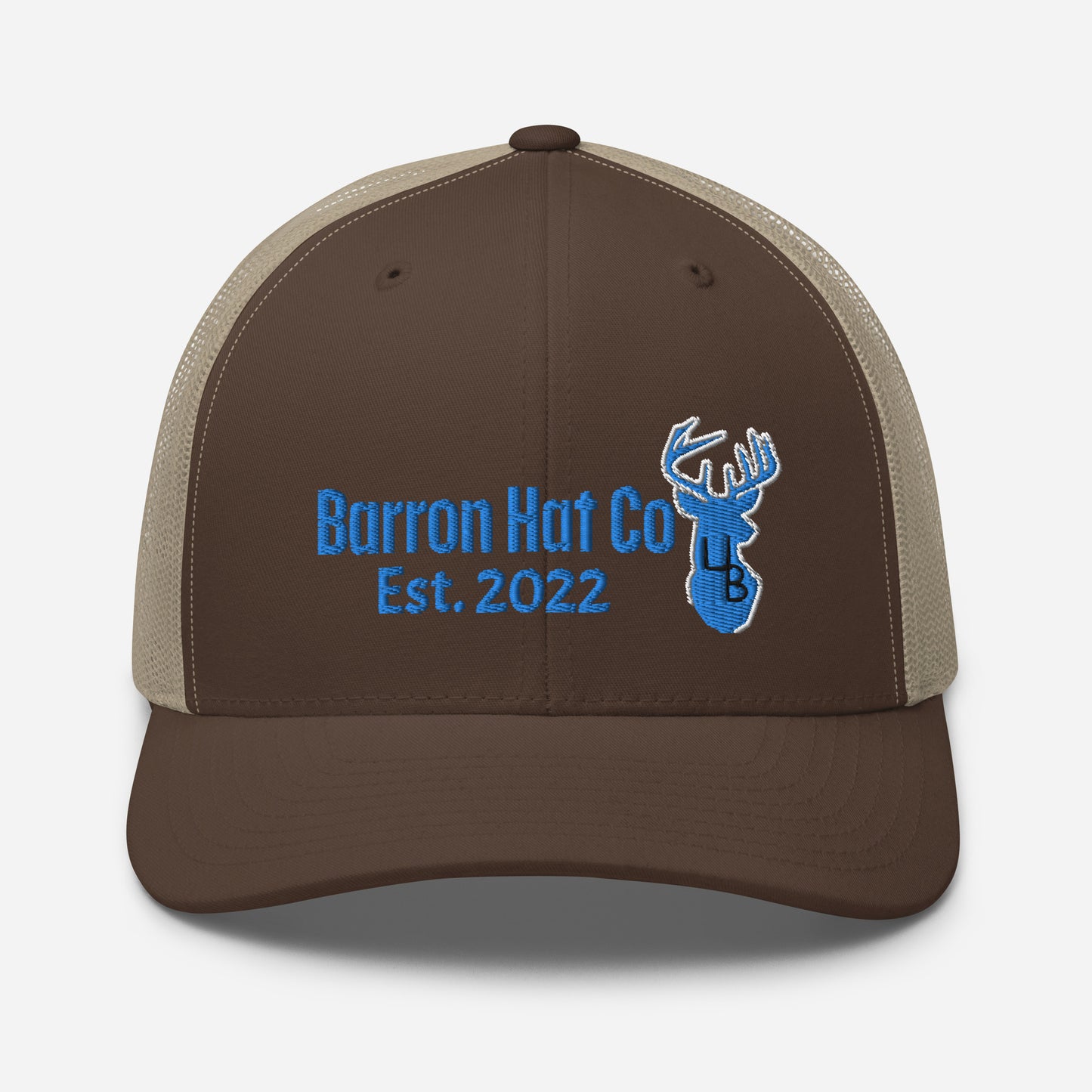 4B Turquoise Deer  Trucker Hat