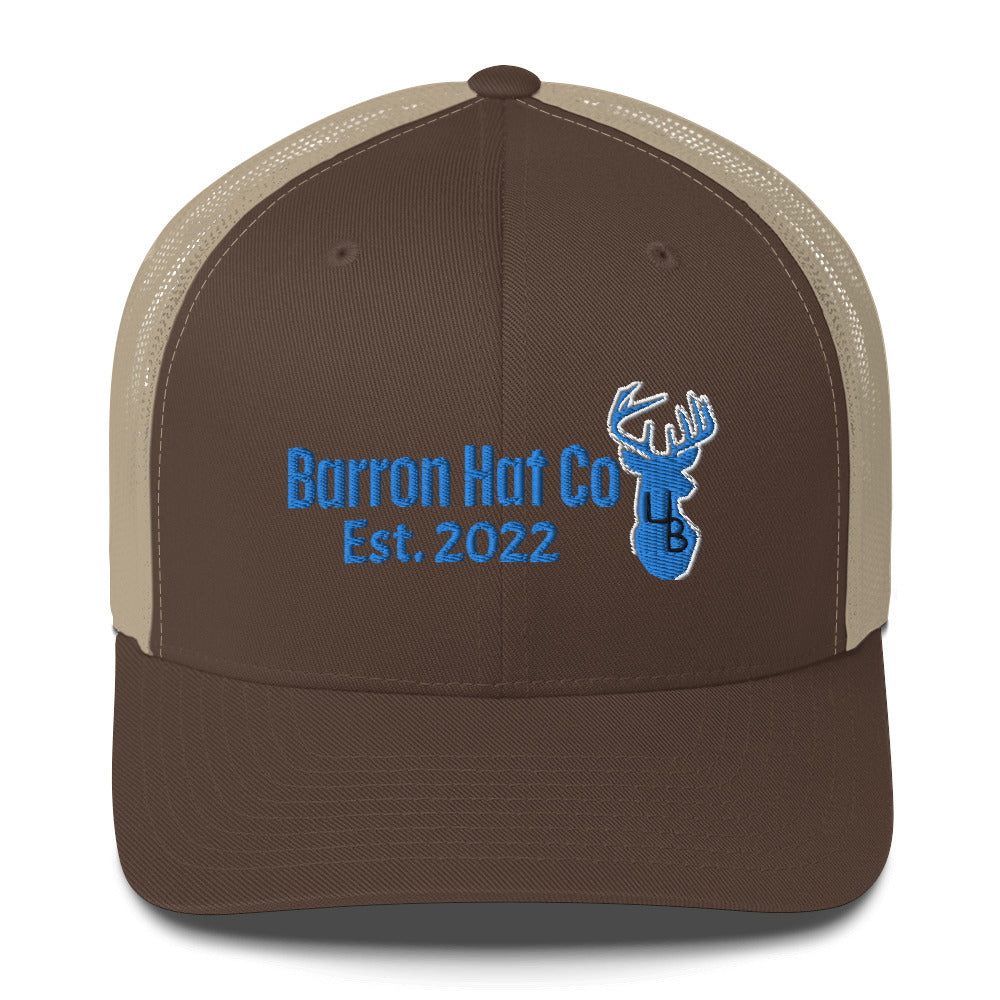 4B Turquoise Deer  Trucker Hat