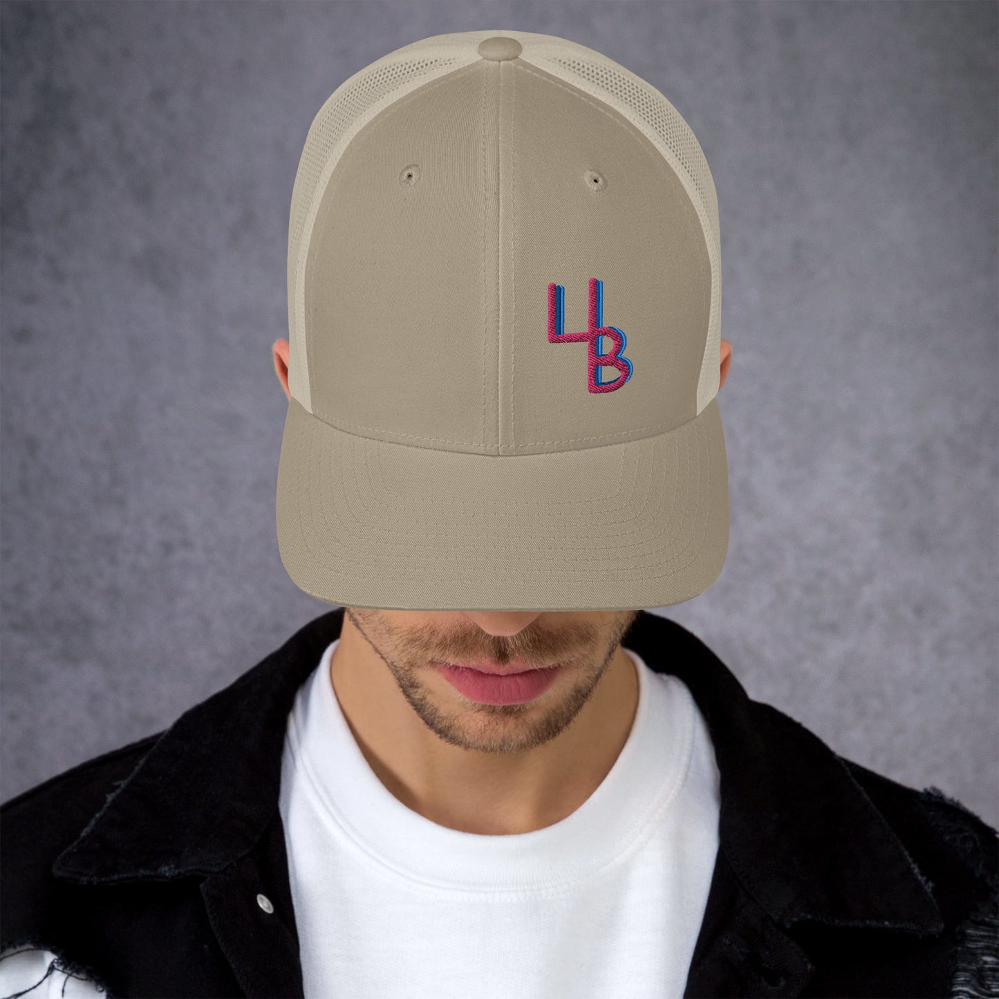 Tri-Color 4B Trucker Hat